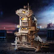 Maquette mécanique en bois Fusée et Lanceur 27 cm 446 pièces Space Shuttle LKA02 Rokr