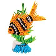 Kit pliage Origami 3D Poisson Taille S 249 pièces Créagami