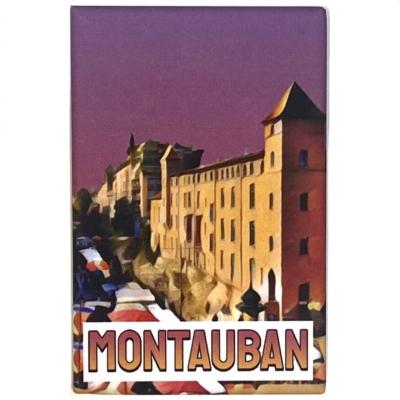 Magnet Montauban Ancien Collège Aimant Rectangle 45x68 mm Collection 1 Hélidée