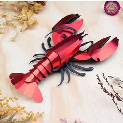 Kit de fabrication 1 Homard Rouge Géant 25 cm Lobster Assembli