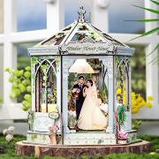 Kit Maquette Kiosque Fleuri Windsor 19x17x21 cm Windsor Flower House Cutebee