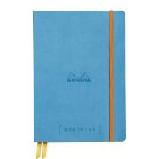 Carnet A5 Pointillés 240p numérotées GoalBook Rhodia Bleu Turquoise