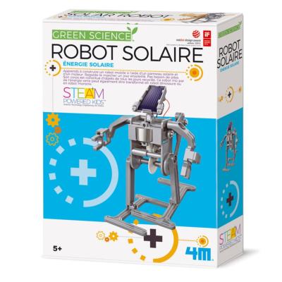 Robot Solaire 14 En 1 - Kit Expérimentation STEM Éducatif Pour Enfants Dès 8 Ans