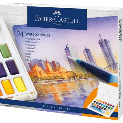 Aquarelle Boite 24 couleurs Creative Studio Faber-Castell