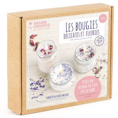 Kit Les Bougies Délicates et Parfumées Graine créative