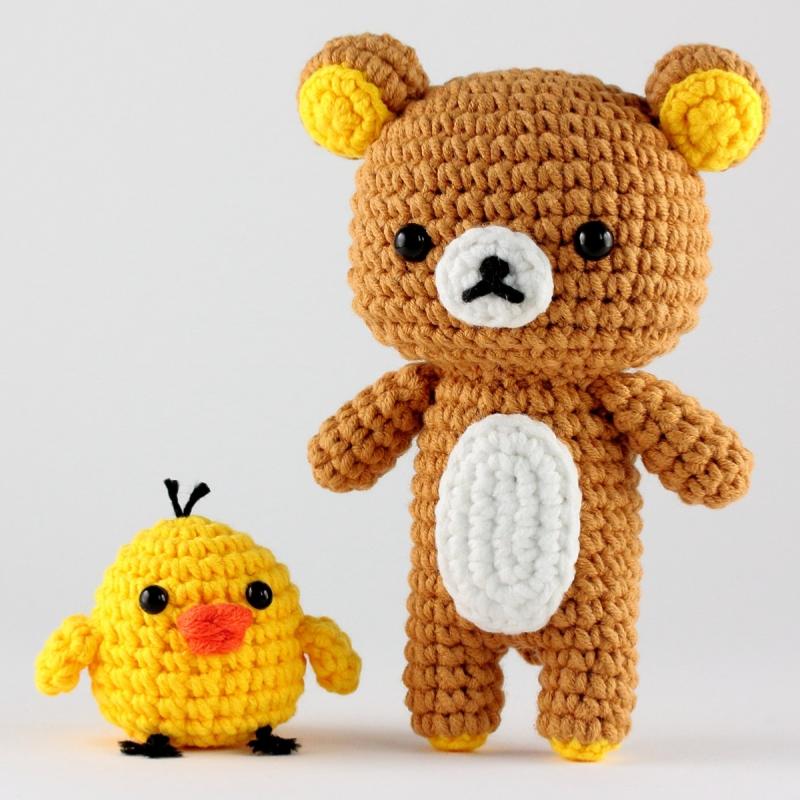 Kit Amigurumi Ourson Rilkkuma Crochet Graine créative