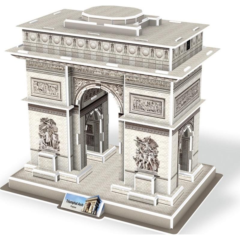 Carte Postale à construire Maquette en papier origami Arc de Triomphe ETAT NEUF 