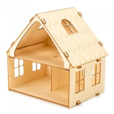 Maison de Poupées Spring 26x26x18cm à construire Bois Munda Mundi
