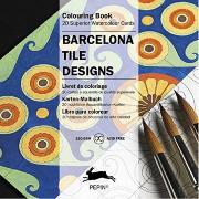 Livre de Coloriage et Dessin Barcelona Tiles 20 Cartes 15x15 cm Pepin Press
