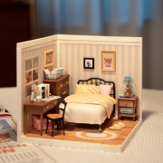 Kit Maquette Super Creator Chambre DW009 Sweet Dream Bedroom 95 pièces Rolife