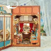Kit Maquette Book Nook Cabine de Train Voyage en Europe 22x16x22 cm TQ443  European Travel Miniature 3D ToneCheer