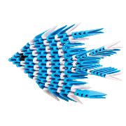 Kit pliage 4 Modèles Origami 3D Créagami Coccinelle Grenouille Papillon Poisson