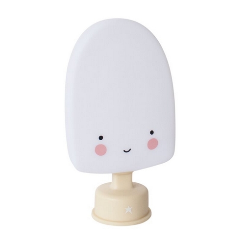 Veilleuse Glace Esquimau Blanc LED à arrêt automatique