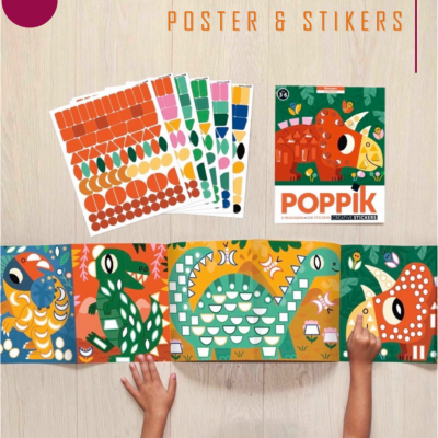 [Enfants] Posters Gommettes Poppik pour les petits dès 2 ans