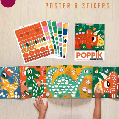 [Enfants] Posters Gommettes Poppik pour les petits ds 2 ans