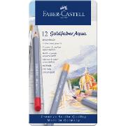 Crayons de couleur Aquarellables Goldfaber Boîte métal 12 couleurs Faber Castell