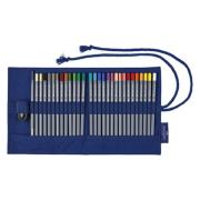 Crayons de couleur Aquarellables Goldfaber Trousse roulée 27 couleurs Faber Castell