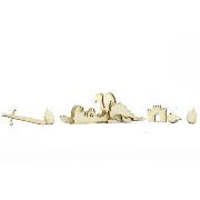 Kit de Construction Dragon Endormi Les P'tits Bidules en Bois Agent Paper