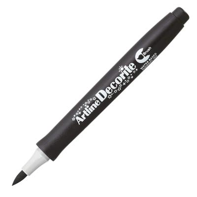 Marqueur Brush Noir Artline Decorite Pointe Pinceau