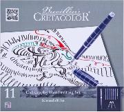 Coffret Calligraphie Handwriting Stylo-Plume 11 pièces Cretacolor