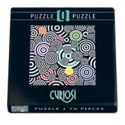 Mini-Puzzle Q Casse-tête Pop Boucles 72 pièces 12.5x12.5 cm Curiosi