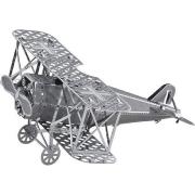 Maquette Métal Avion Fokker Mini 6.5 cm Ech 1/100 Aluminium