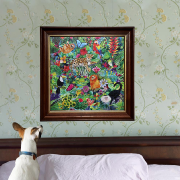 Puzzle 1000 pièces Forêt amazonienne Amazon rainforest 58.5x58.5cm Eeboo