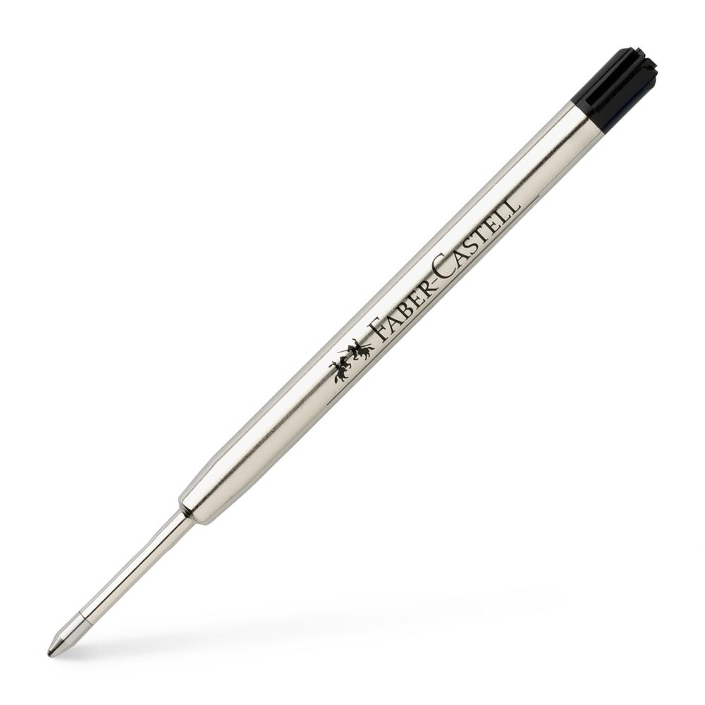 Stock Bureau - FABER-CASTELL Blister Recharge pour Stylo Bille Pointe Fine  Noir