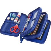 Trousse à 3 compartiments Garnie 3 zips Dinosaure Faber Castell