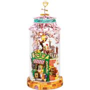 Kit Maison miniature Magical Café Maquette Tube à fabriquer H 18 cm DS004