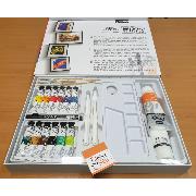 Grand Coffret Peinture Acrylique Studio Acrylics 14 tubes 9 accessoires Pébéo