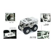Maquette Métal Voiture Tout-terrain Sherp In 11.5m xx pièces Inox Inertiel Time For Machine