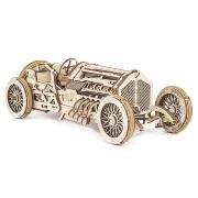 Ugears Maquette Bois Voiture Grand Prix U9 Puzzle 3D Mécanique 348 pièces