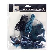 Attrape Rêves Lune Bleue 15,5 x 10,5 cm Kit de Fabrication