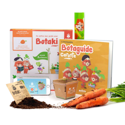 Kit Crée ton potager Semis Carotte Légumes à planter Botaki