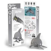 Mini-maquette Eugy Dauphin 7.5cm à construire en Carton 3D