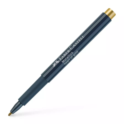 Marqueur Metallics Or 1.5mm Multi-surface Faber Castell