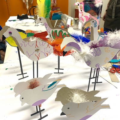 [Photo] Atelier Créatif Enfant Ma Sculpture d'Oiseau