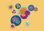 Gommettes d'Artistes Retro Carnet 600 stickers Mon Petit Art