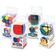 Casse-tête Mini Cube Helmet Cercles 4x4x4cm Porte-clés Meffert's Cube