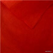 Papier népalais uni couleur Rouge Feuille 50x75 cm Lokta Fait-main
