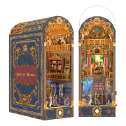 Kit Maquette Book Nook Musée Espace -temps 26.3x9.8x19 cm TQ133 Serre-livres Spacetime Museum Miniature 3D