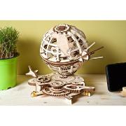 Ugears Maquette Bois Globe à Construire Puzzle 3D Mécanique 184 pièces