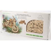 Ugears Maquette Bois Moto Scrambler UGR-10 Puzzle 3D Mécanique 380 pièces