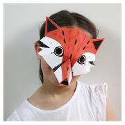 Kit créatif 4 Masques 3D Animaux de la Forêt Pirouette Cacahouète