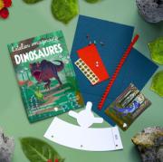 Kit Créatif Dinosaure et Pot-à-crayons Livre et Activité L'Atelier Imaginaire