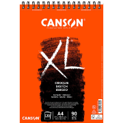 Album Canson XL Croquis Sketch A4 90g 120 feuilles 21x29,7cm Spirale Grain fin Papier bouffant
