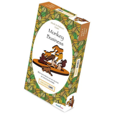 Casse-tête Bois Stack and Balance Singes Puzzle Constantin Games