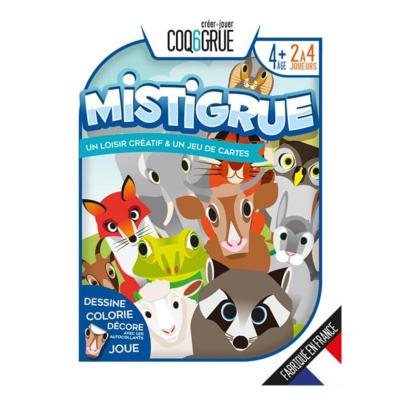 Jeu de Mistigri à personnaliser Mistigrue Coq6grue