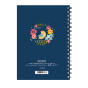 Carnet spirale A6 Que les choses soient Faites pas Parfaites 11x15cm Ligné Notebook